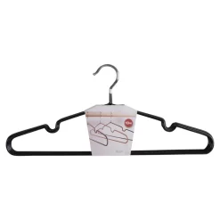 Zestaw 10 wieszaków Messa czarne