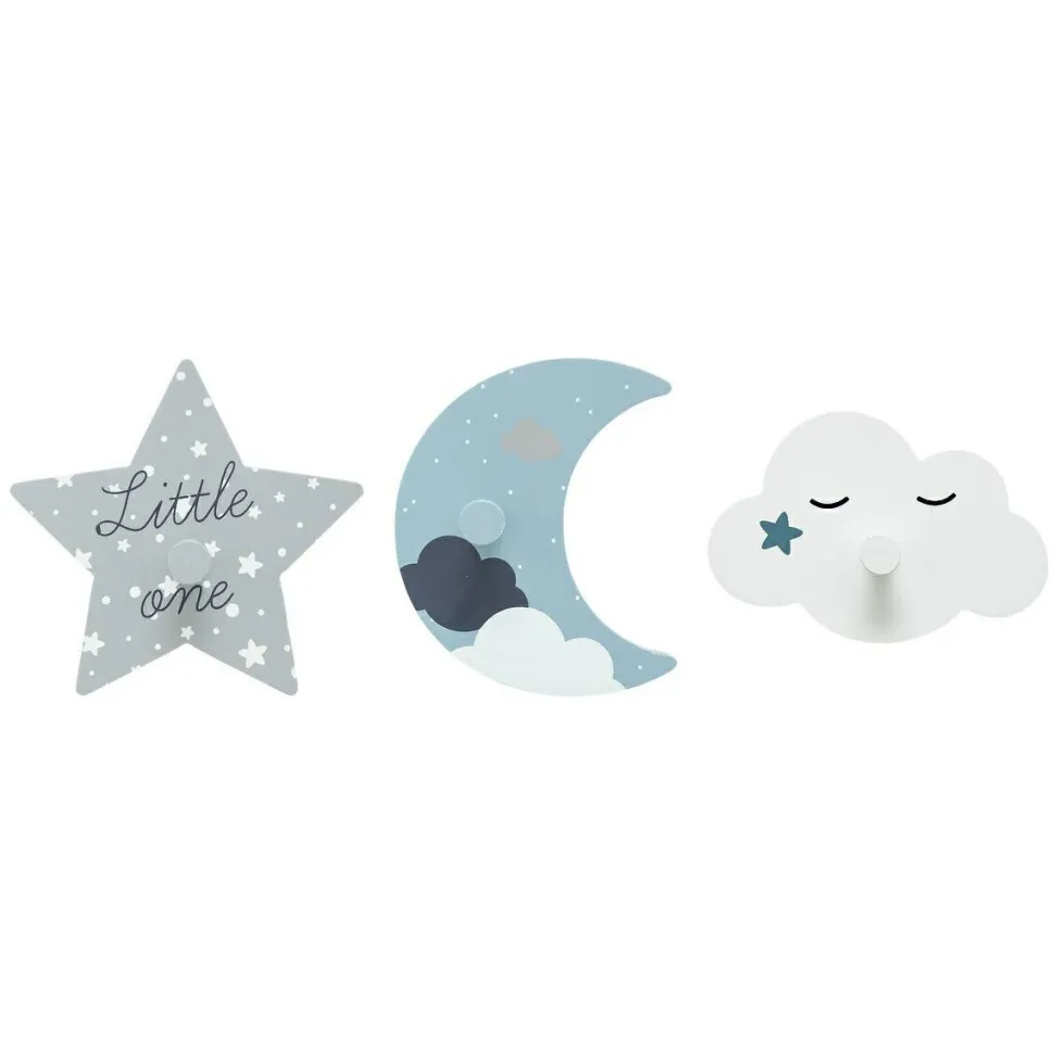 Zestaw 3 wieszaków Sky dziecięce