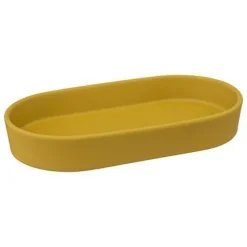 Zestaw akcesoriów łazienkowych Colors I musztardowy