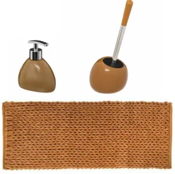 Zestaw akcesoriów łazienkowych Colors II piaskowy