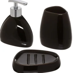 Zestaw akcesoriów łazienkowych Colors II czarny