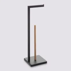 Zestaw akcesoriów łazienkowych Natureo czarny