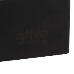 Zestaw akcesoriów łazienkowych Natureo czarny