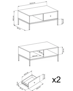 Zestaw mebli do salonu Evora beżowy