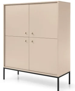 Zestaw mebli do salonu Evora beżowy