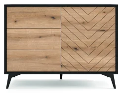 Zestaw mebli do salonu w jodełkę Fargo