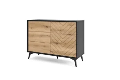 Zestaw mebli do salonu w jodełkę Fargo