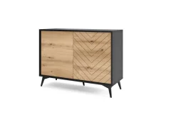 Zestaw mebli do salonu w jodełkę Fargo