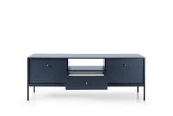 Zestaw mebli do sypialni Evora granatowa