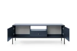 Zestaw mebli do sypialni Evora granatowa