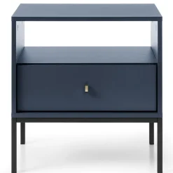 Zestaw mebli do sypialni Evora granatowa