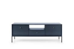 Zestaw mebli do sypialni Evora granatowa