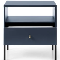 Zestaw mebli do sypialni Evora granatowa