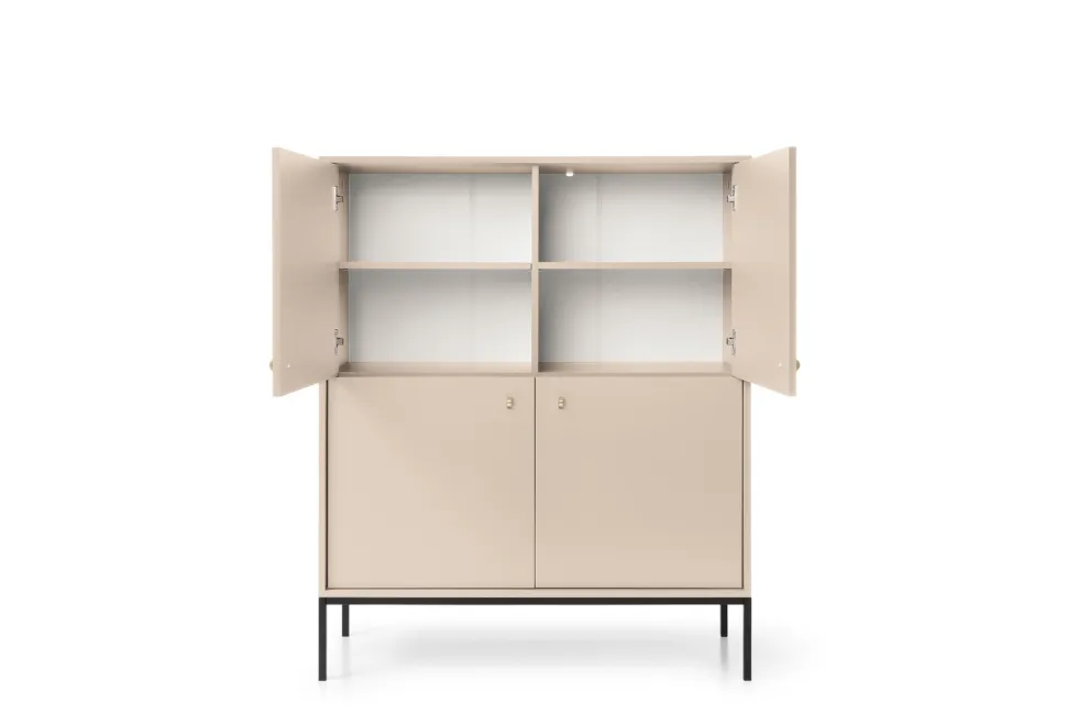 Zestaw mebli do sypialni Evora beżowy