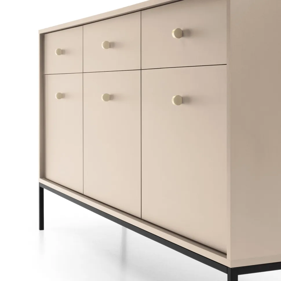 Zestaw mebli do sypialni Evora beżowy