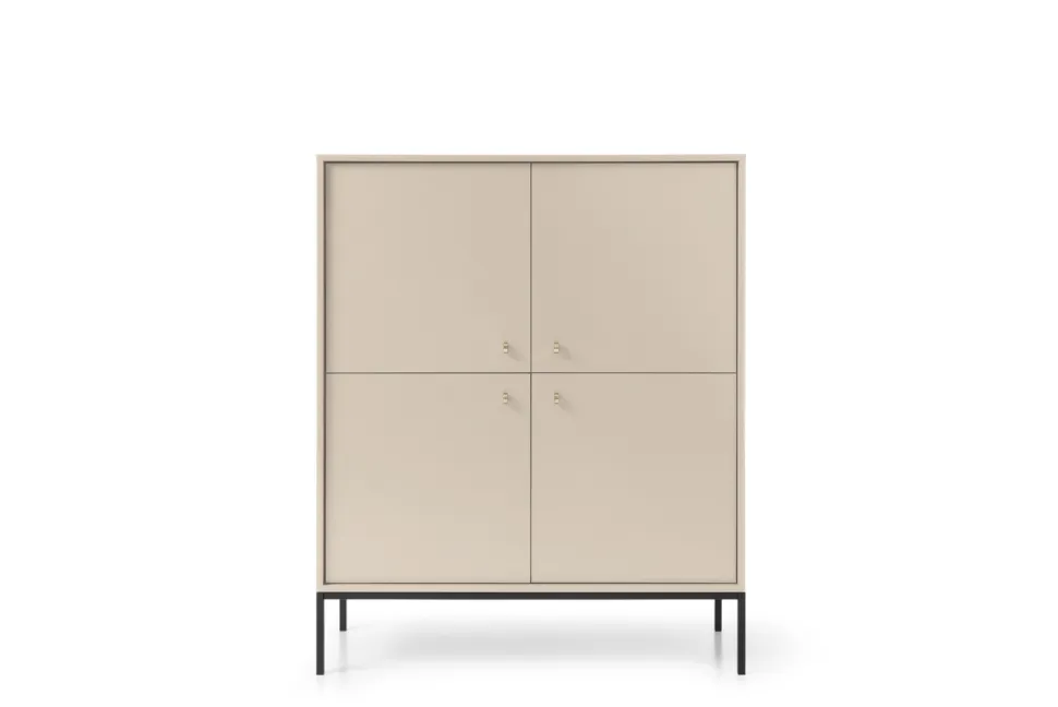 Zestaw mebli do sypialni Evora beżowy