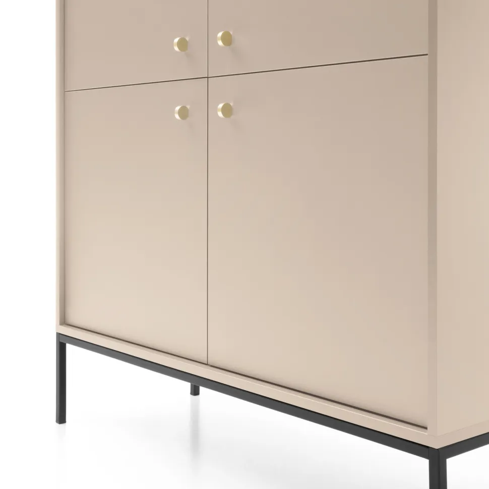 Zestaw mebli do sypialni Evora beżowy