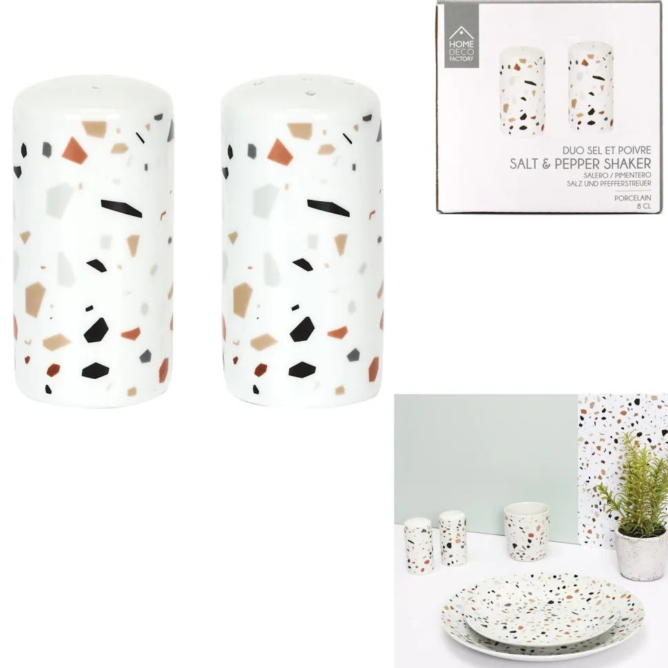 Zestaw Pieprz/Sól Terazzo Lastryko 20 cm