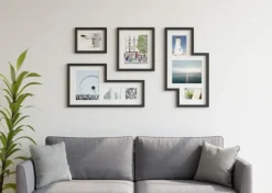 Zestaw ramek do zdjęć Mingle czarne