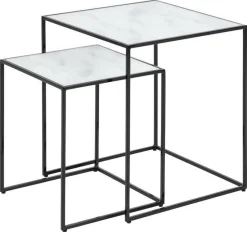 Zestaw stolików Bolton białe