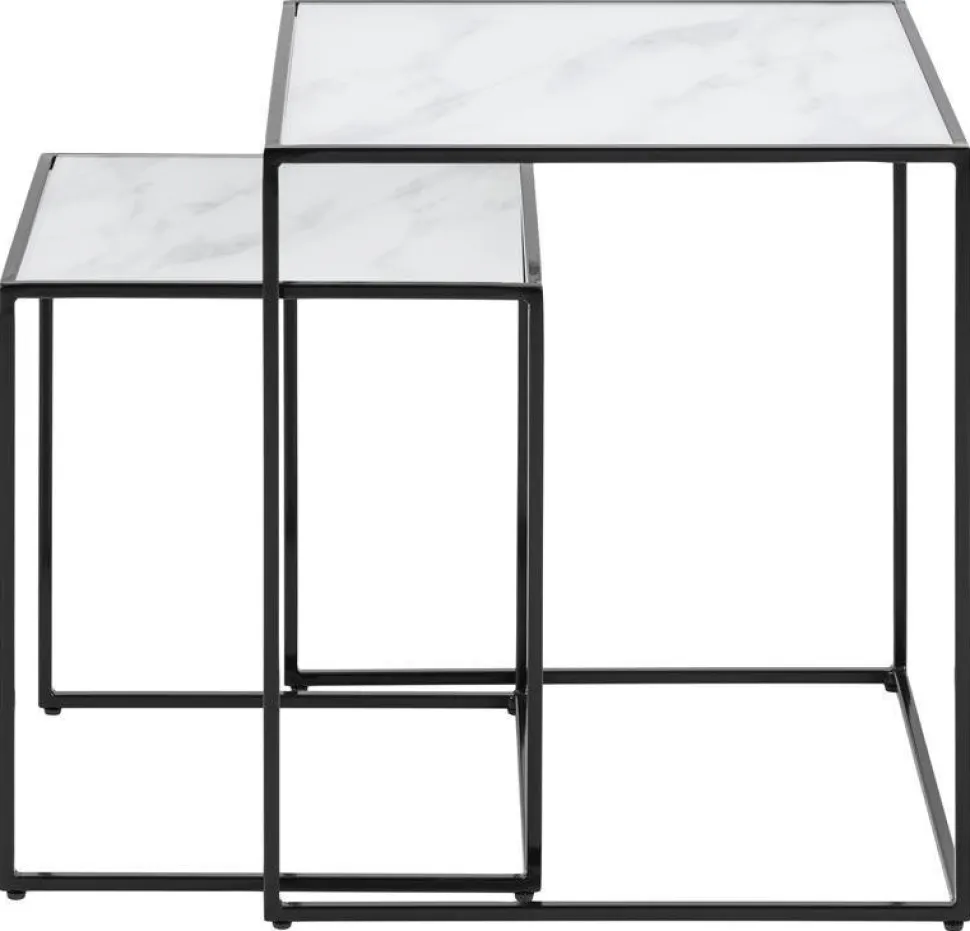 Zestaw stolików Bolton białe