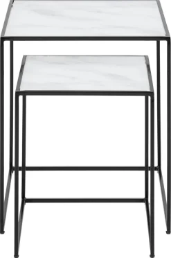 Zestaw stolików Bolton białe