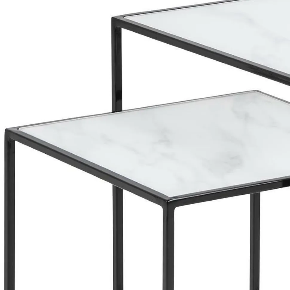 Zestaw stolików Bolton białe