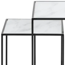 Zestaw stolików Bolton białe