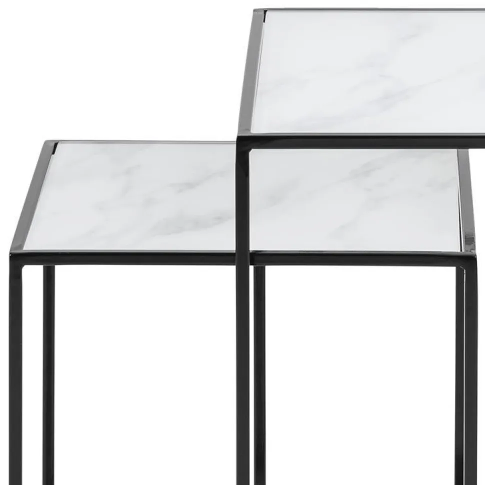 Zestaw stolików Bolton białe