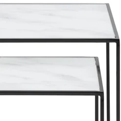 Zestaw stolików Bolton białe