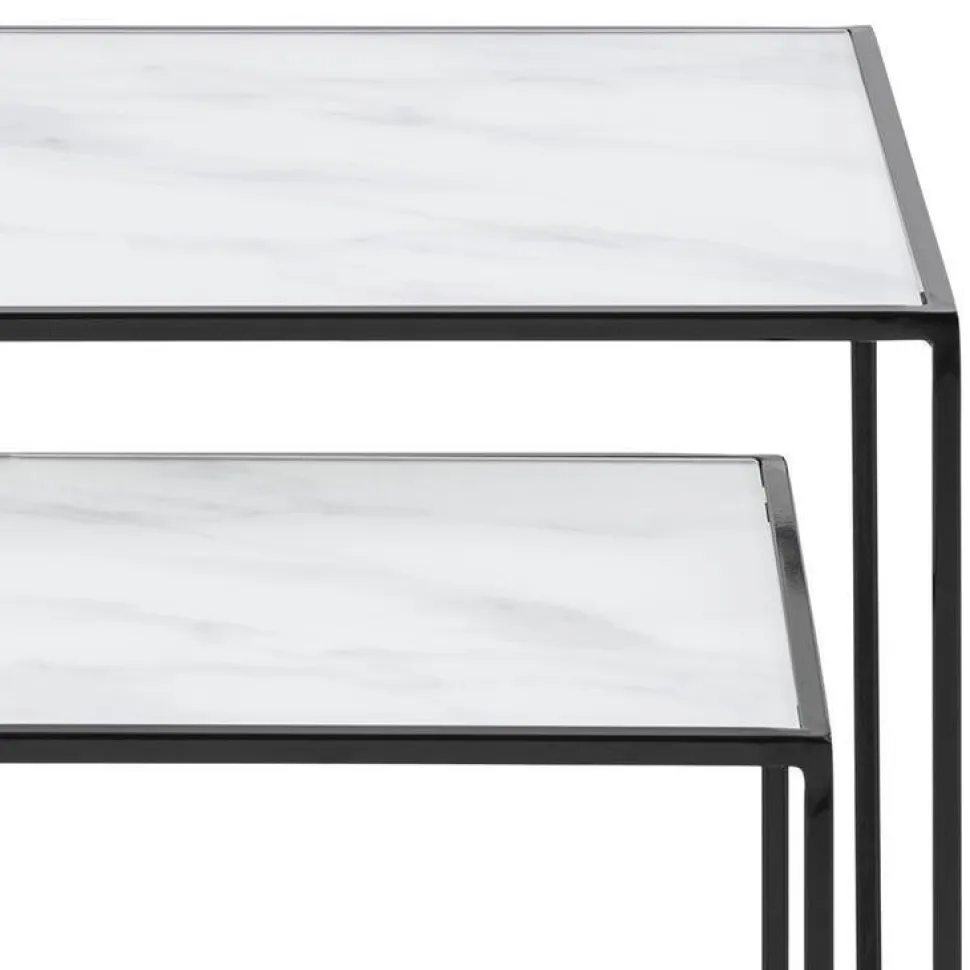 Zestaw stolików Bolton białe