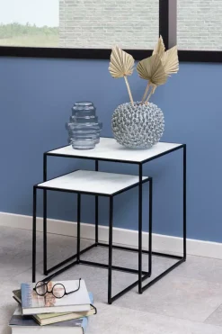 Zestaw stolików Bolton białe