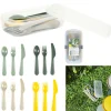 Zestaw sztućców piknikowych na 4 osoby