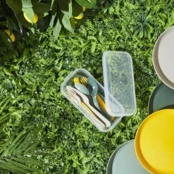 Zestaw sztućców piknikowych na 4 osoby