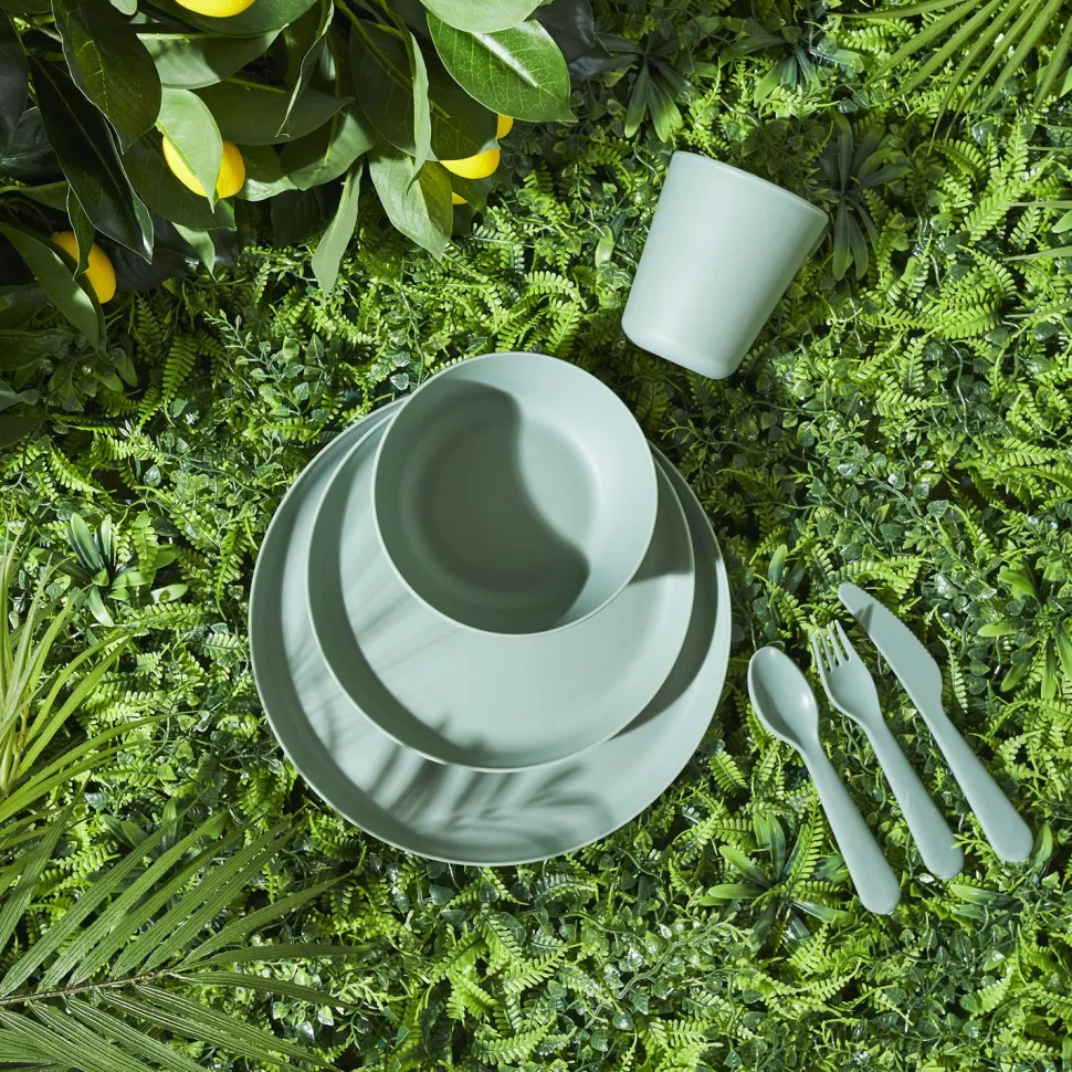 Zestaw sztućców piknikowych na 4 osoby