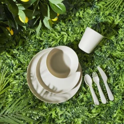 Zestaw sztućców piknikowych na 4 osoby