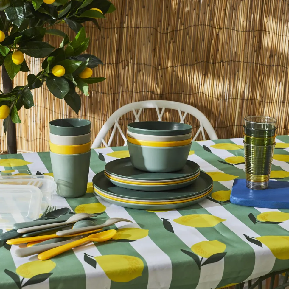 Zestaw sztućców piknikowych na 4 osoby