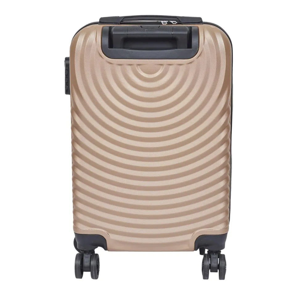 Zestaw trzech walizek Beżowy