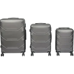Zestaw trzech walizek Szary